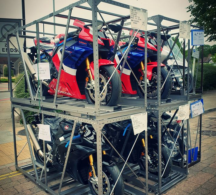 Honda Motorcycles delivery Fireblade